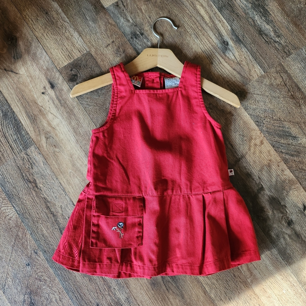 Vintage McKIDS jumper dress in a size 18 months.